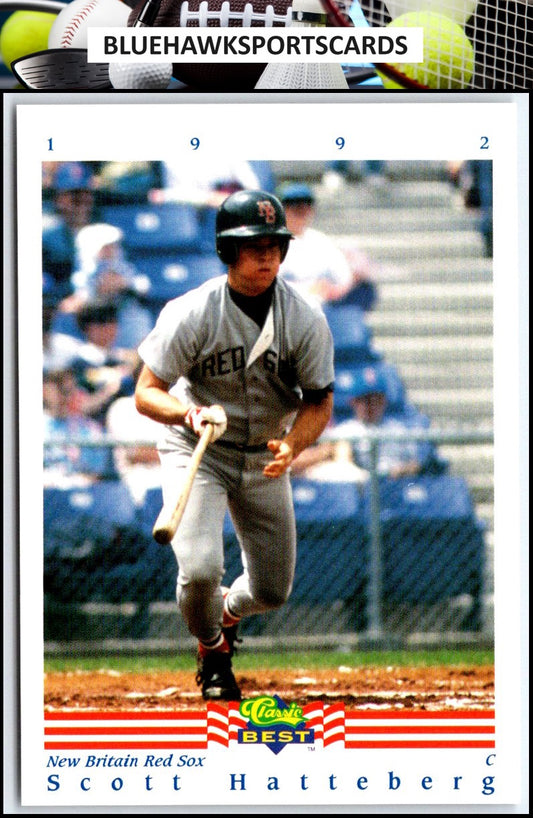 1992 Classic Best #196 Scott Hatteberg