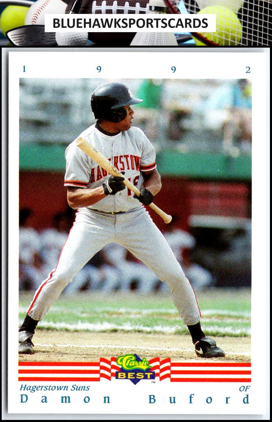 1992 Classic Best #120 Damon Buford