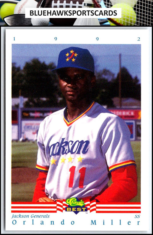1992 Classic Best #140 Orlando Miller