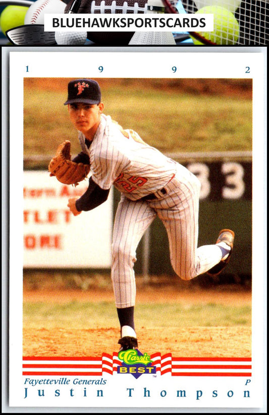 1992 Classic Best #105 Justin Thompson