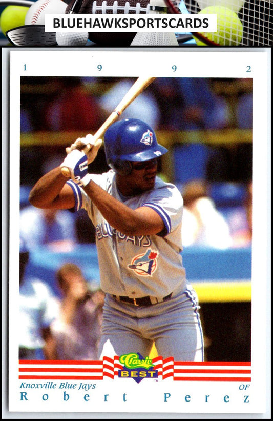 1992 Classic Best #161 Robert Perez