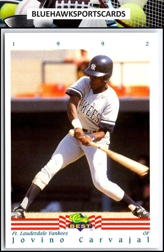 1992 Classic Best #110 Jovino Carvajal