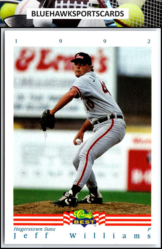 1992 Classic Best #123 Jeff Williams