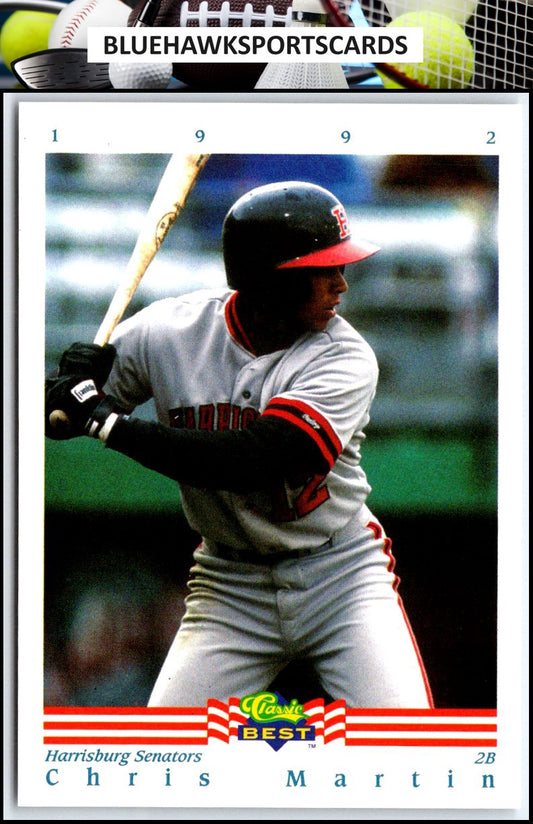 1992 Classic Best #126 Chris Martin