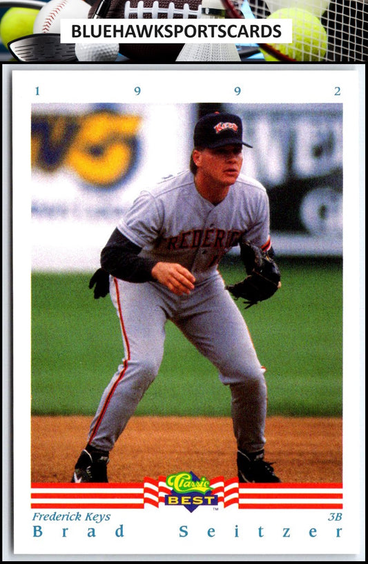 1992 Classic Best #146 Brad Seitzer