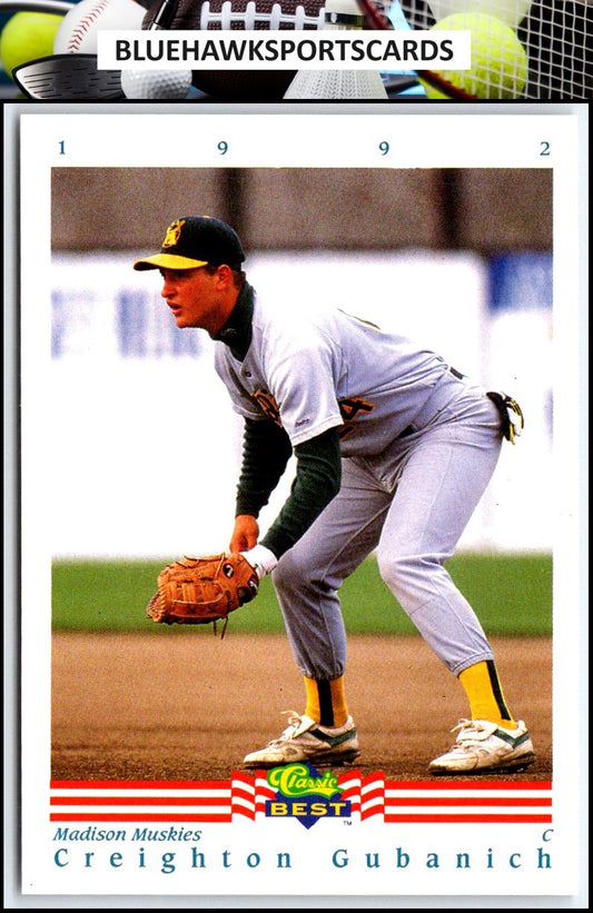 1992 Classic Best #177 Creighton Gubanich