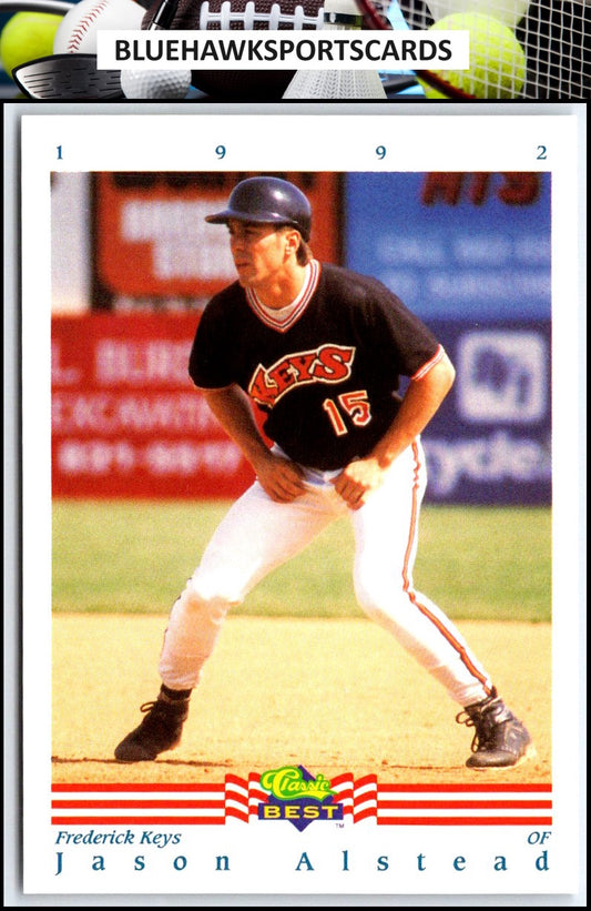 1992 Classic Best #106 Jason Alstead
