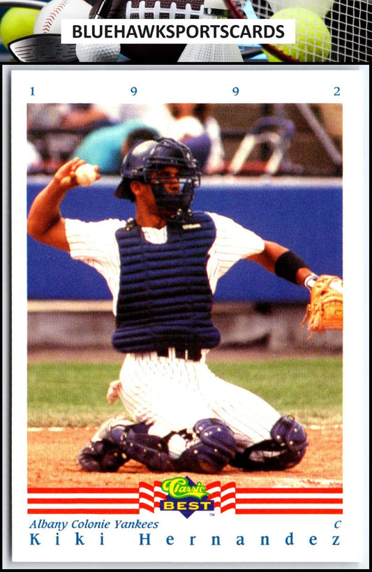 1992 Classic Best #102 Kiki Hernandez