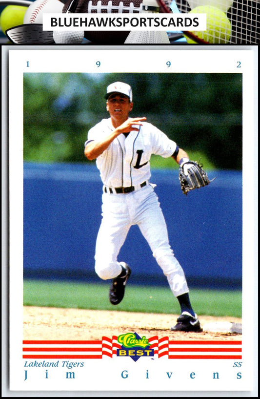 1992 Classic Best #165 Jim Givens