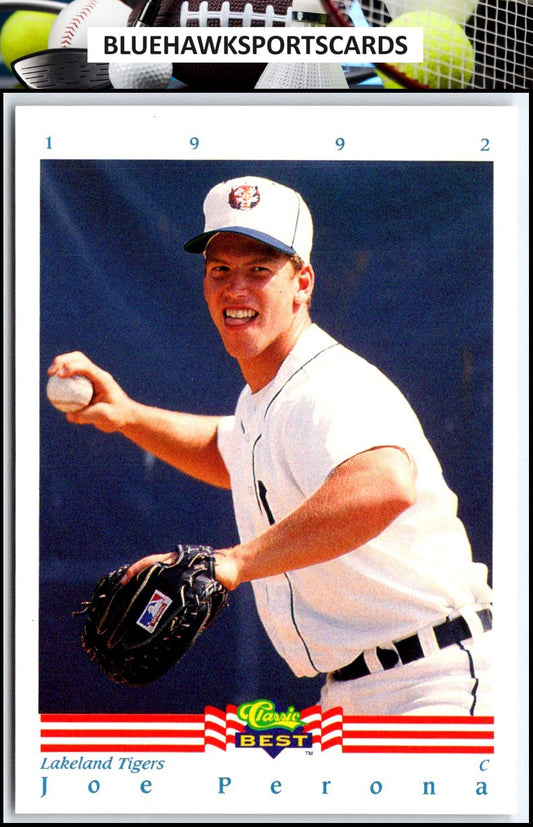1992 Classic Best #169 Joe Perona