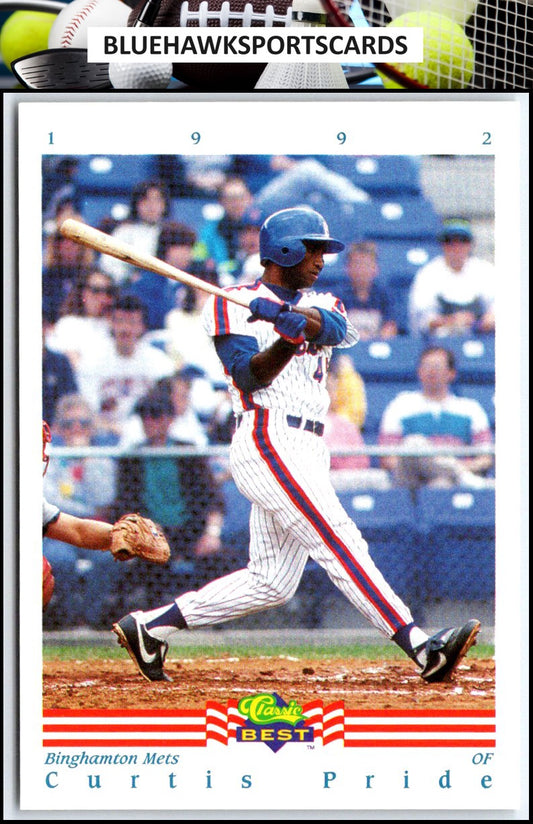 1992 Classic Best #159 Curtis Pride