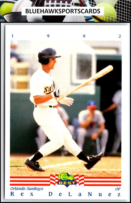 1992 Classic Best #199 Rex De La Nuez