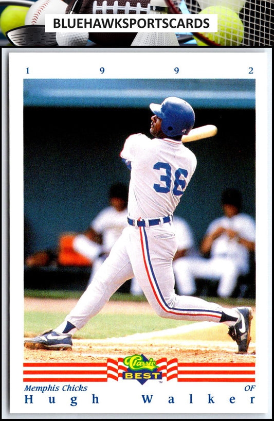 1992 Classic Best #184 Hugh Walker