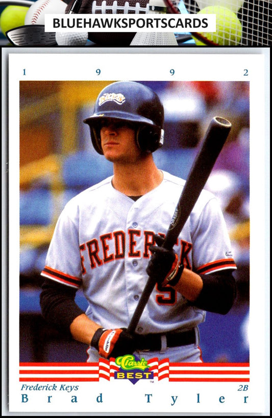 1992 Classic Best #109 Brad Tyler