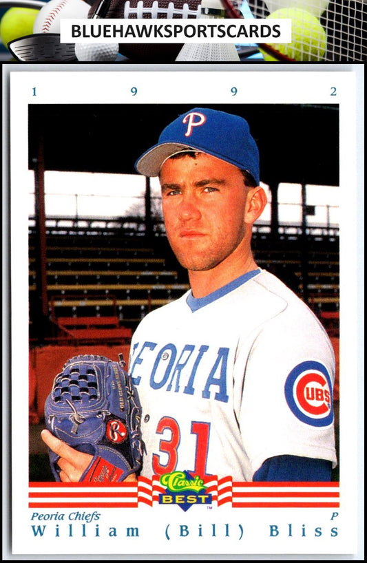 1992 Classic Best #218 William (Bill) Bliss