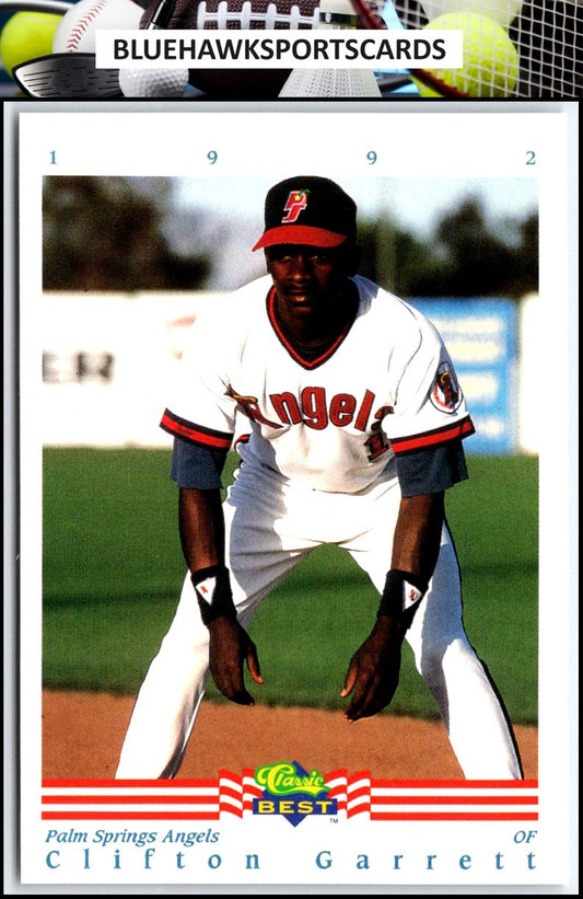 1992 Classic Best #210 Clifton Garrett