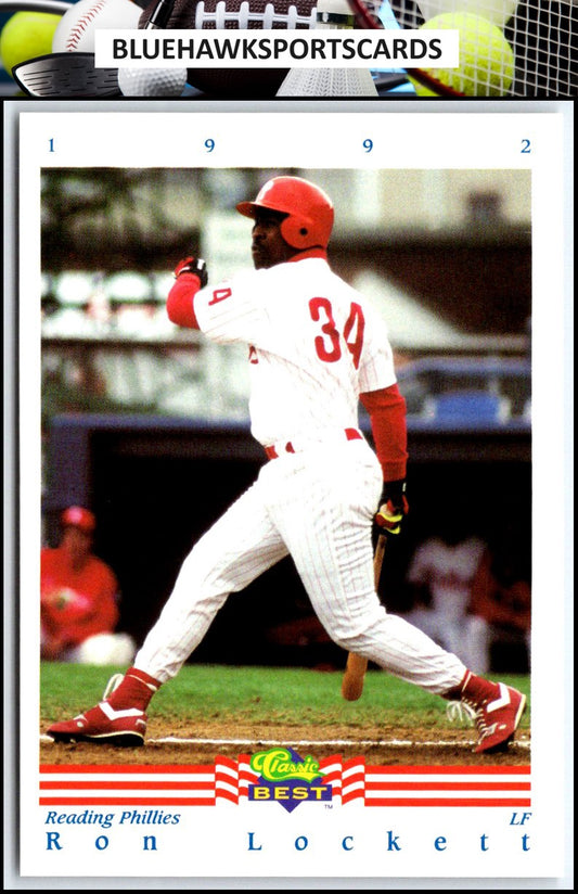 1992 Classic Best #232 Ron Lockett