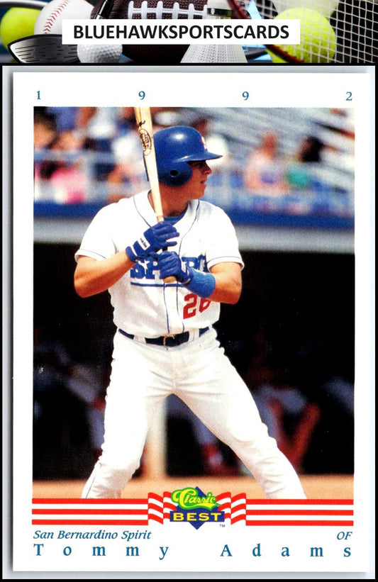 1992 Classic Best #245 Tommy Adams