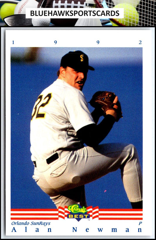 1992 Classic Best #202 Alan Newman