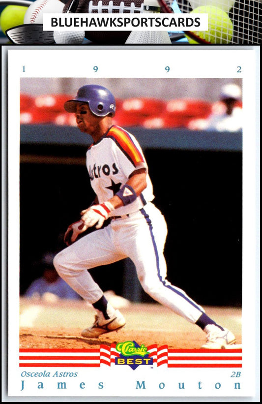 1992 Classic Best #207 James Mouton