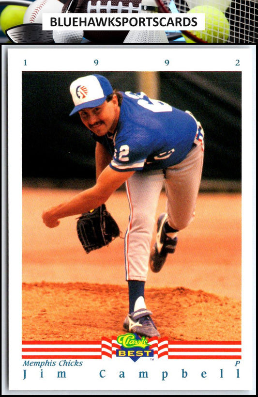 1992 Classic Best #267 Jim Campbell