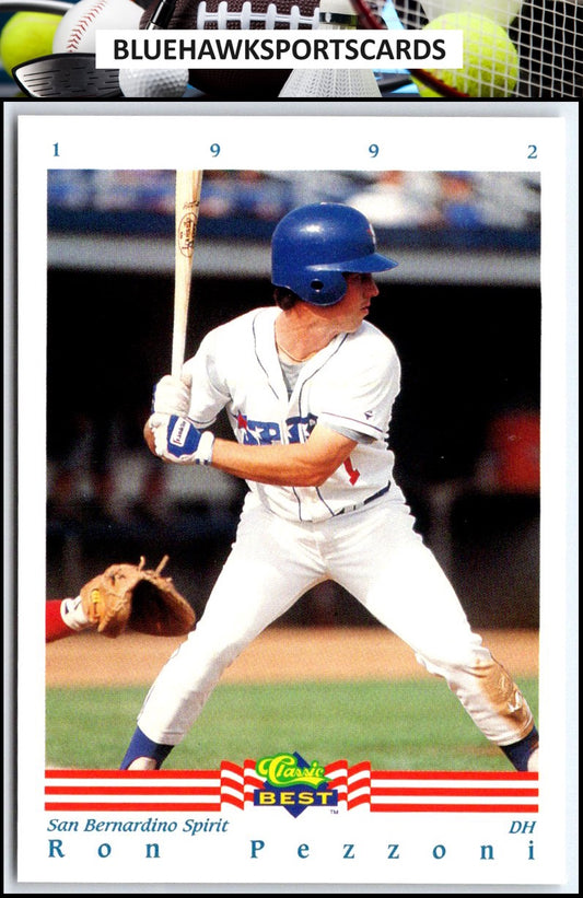 1992 Classic Best #247 Ron Pezzoni