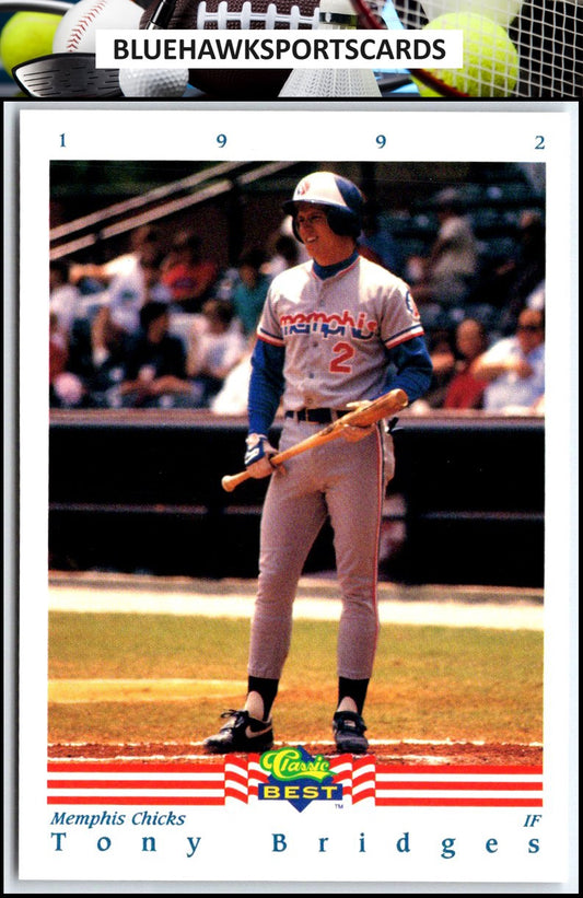 1992 Classic Best #237 Tony Bridges