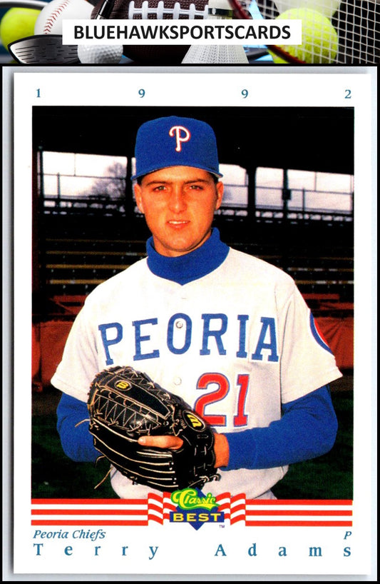 1992 Classic Best #217 Terry Adams