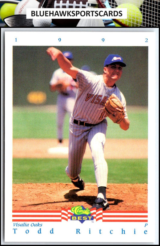 1992 Classic Best #298 Todd Ritchie