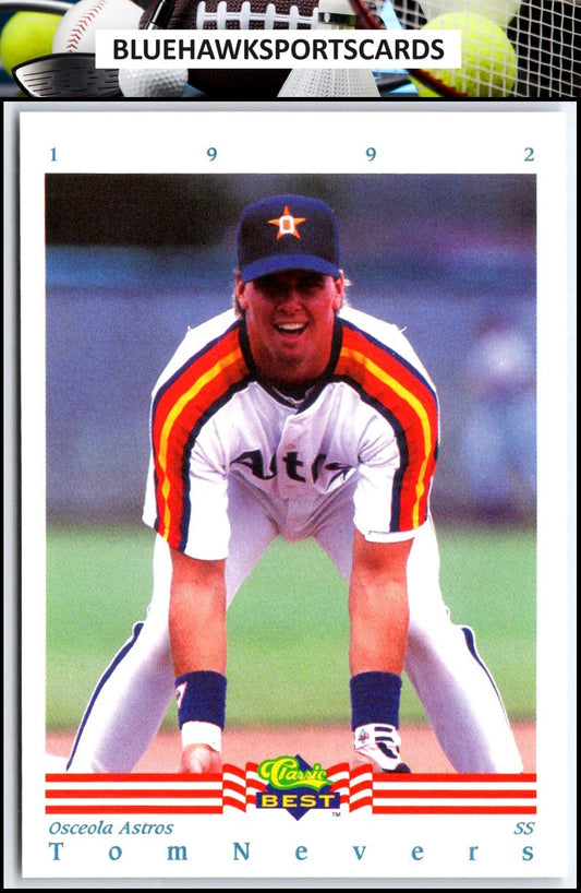 1992 Classic Best #208 Tom Nevers