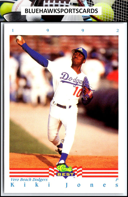 1992 Classic Best #292 Kiki Jones