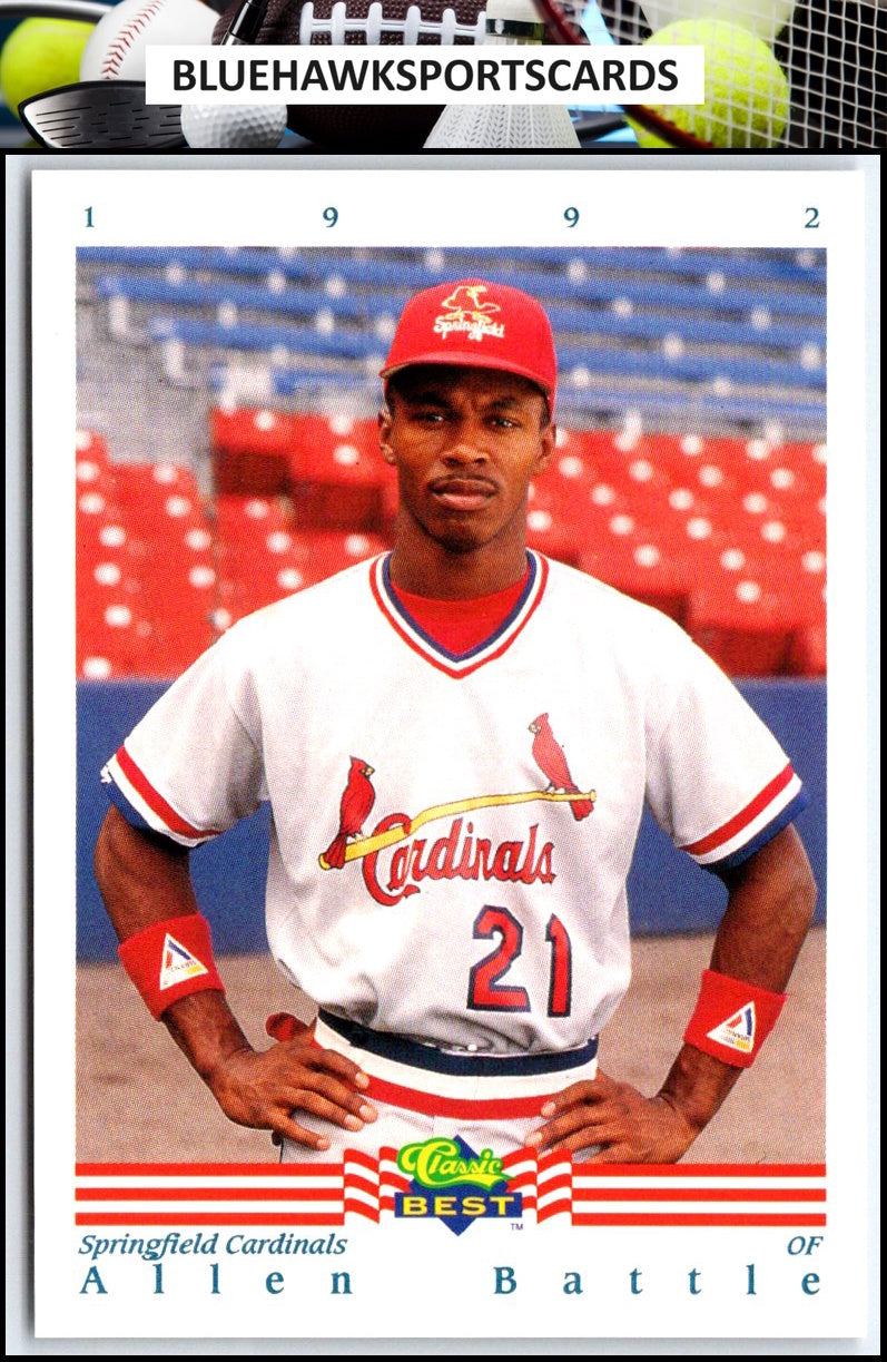 1992 Classic Best #269 Allen Battle