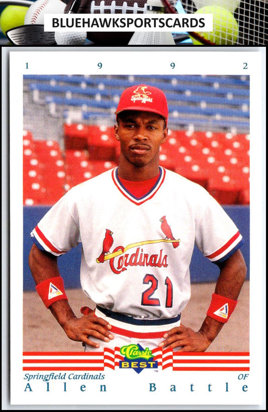 1992 Classic Best #269 Allen Battle