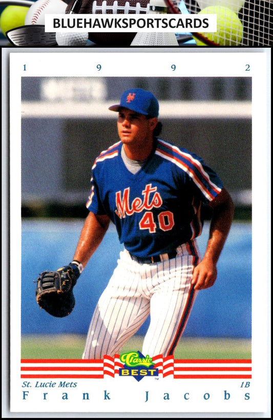 1992 Classic Best #274 Frank Jacobs