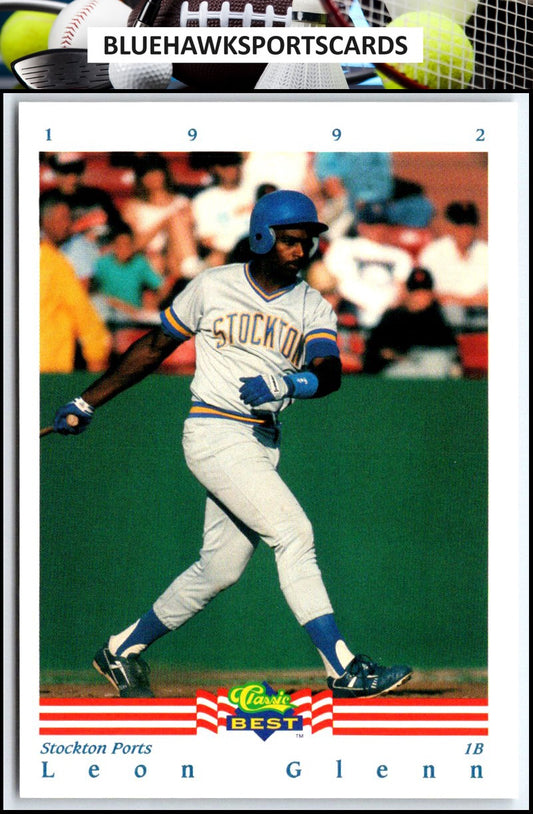 1992 Classic Best #284 Leon Glenn