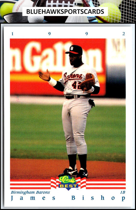 1992 Classic Best #239 James Bishop