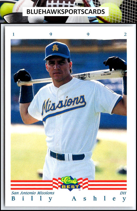 1992 Classic Best #243 Billy Ashley