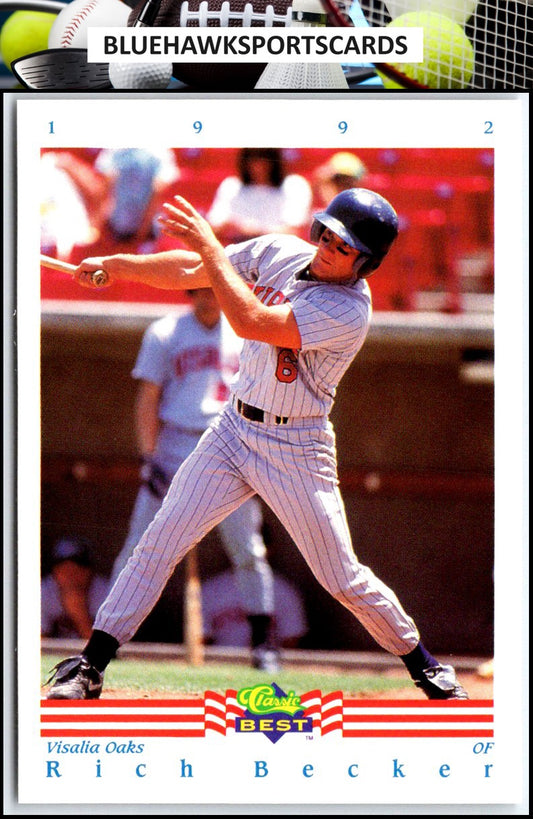 1992 Classic Best #293 Rich Becker