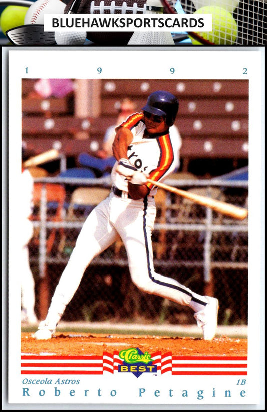 1992 Classic Best #205 Roberto Petagine