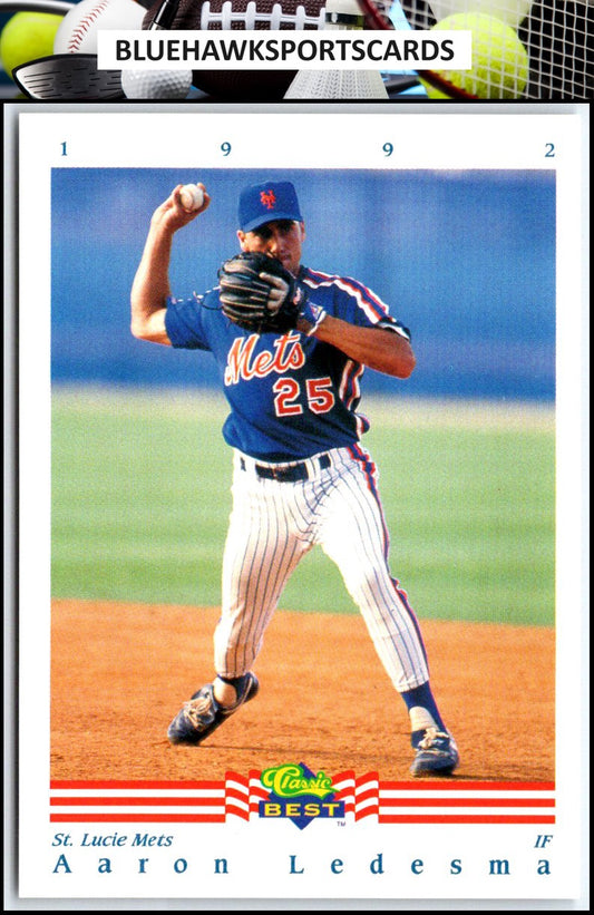 1992 Classic Best #275 Aaron Ledesma
