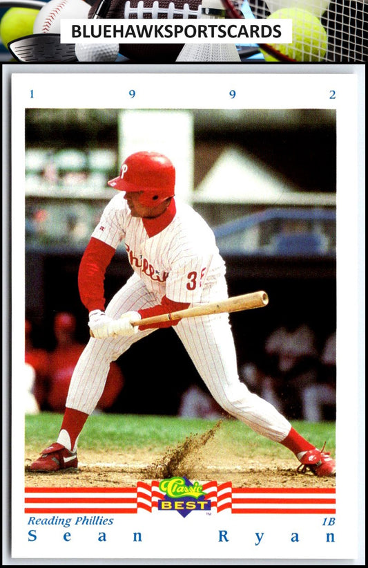 1992 Classic Best #234 Sean Ryan