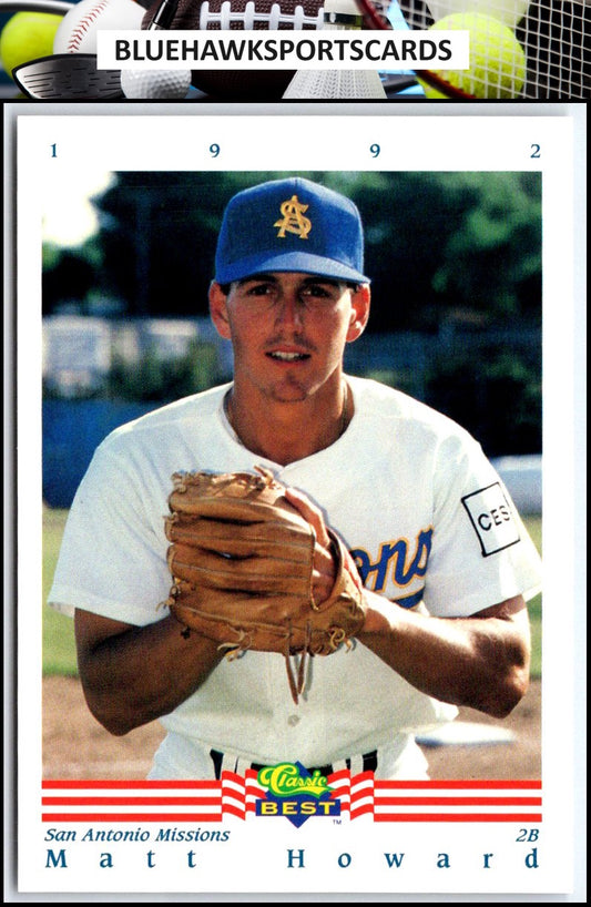 1992 Classic Best #244 Matt Howard