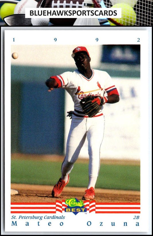 1992 Classic Best #281 Mateo Ozuna