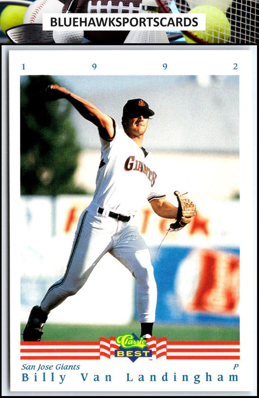 1992 Classic Best #251 Billy Van Landingham