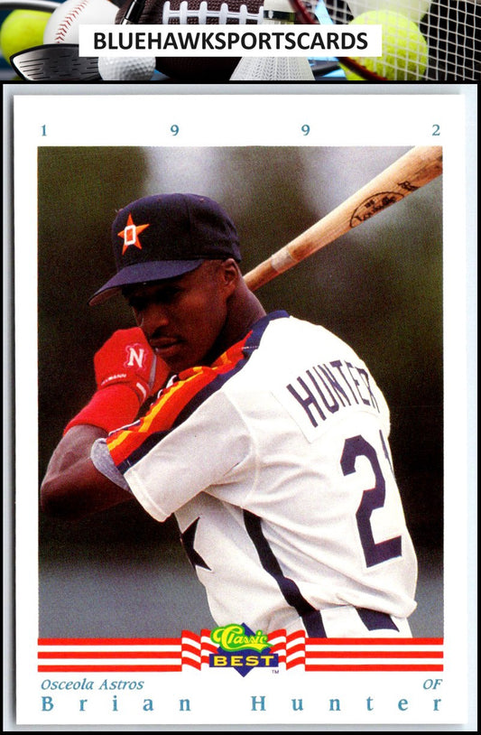 1992 Classic Best #206 Brian Hunter