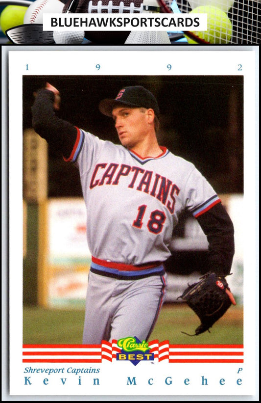 1992 Classic Best #256 Kevin McGehee