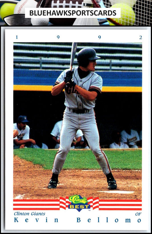 1992 Classic Best #236 Kevin Bellomo