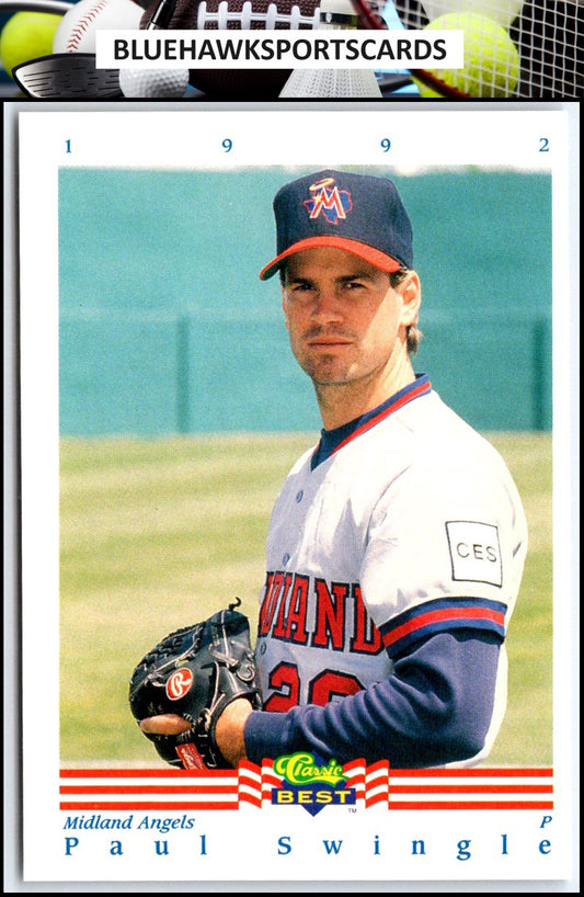 1992 Classic Best #339 Paul Swingle