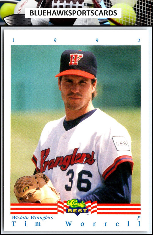 1992 Classic Best #314 Tim Worrell