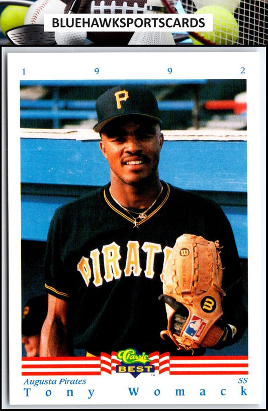 1992 Classic Best #385 Tony Womack